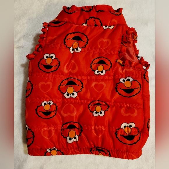 Elmo zip up vest 12 months - Picture 3 of 3